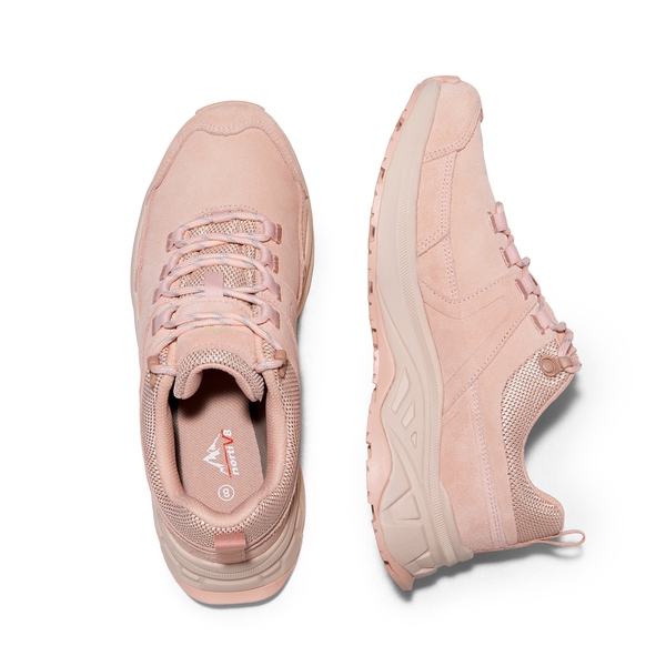 Women's Water-Resistant Lightweight Hiking Shoes - VINTAGE PINK - 4